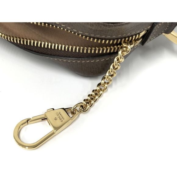 GUCCI Ophidia Shoulder Bag in GG Supreme Leather Beige Brown - Picture 7 of 10